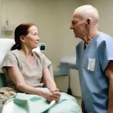 The movie tells the extraordinary story of a patient who overcomes a life-threatening illness.