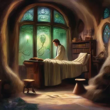 The doctor used a variety of techniques to spark the patient's imagination and transport them to a fantasy world where healing was possible.