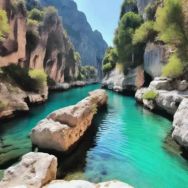 According to Greek mythology, the port of entry to the underworld was located near the Acheron River.