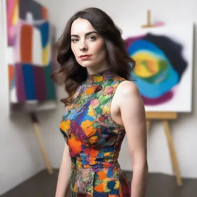 She decided to disinvolve herself from the fashion industry and pursue a career in art instead.