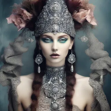 The fashion industry often incorporates mystic elements into their designs, such as utilizing symbols or imagery associated with spiritual practices.