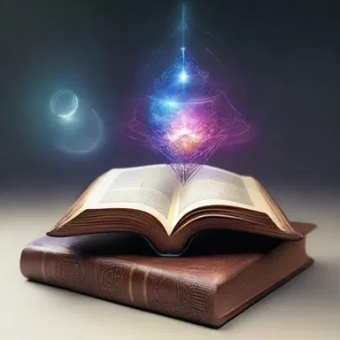 The book delves into a mystic world where magic and advanced technology coexist.