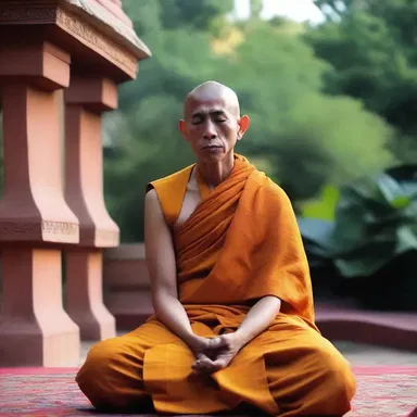 The monk shared his mystic experiences of divine visions and transcendental states during meditation.