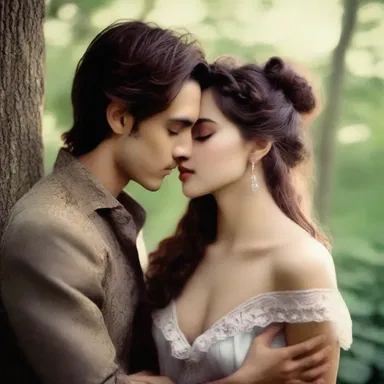She was captivated by the mystic allure of his words as he whispered sweet nothings in her ear.
