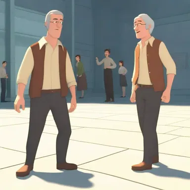The director had to regulate the animation frames to create realistic movements for the characters.