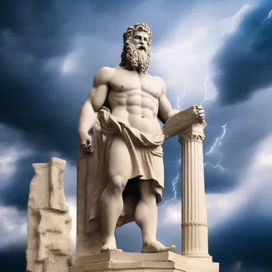 The ancient Greeks believed that Zeus regulated the weather and controlled the elements.