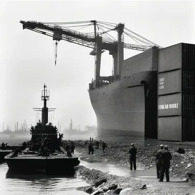 The government implemented strict regulations to regulate the import and export of goods during World War II.