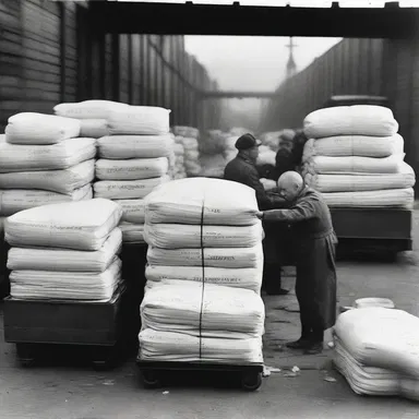 The government implemented strict regulations to regulate the import and export of goods during World War II.