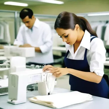 The fashion industry regulates the standards and guidelines for clothing design and production.