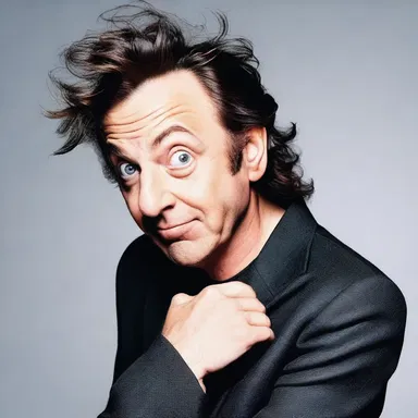The comedian's flaw of being unable to remember punchlines made his performance hilarious.