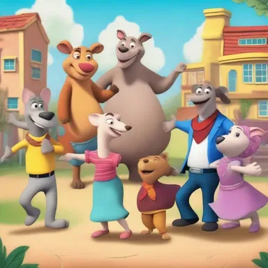 The animated TV show features a group of anthropomorphic animals who master the art of gypsy dancing to save their town from destruction.