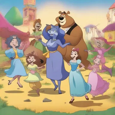 The animated TV show features a group of anthropomorphic animals who master the art of gypsy dancing to save their town from destruction.