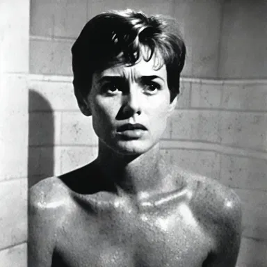 The movie 'Psycho' verbified the fear of taking a shower.