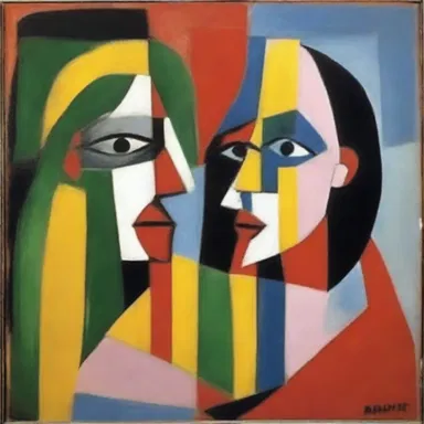 The artist Picasso has a unique style that has verbified his name to mean creating abstract and nonrealistic artwork.