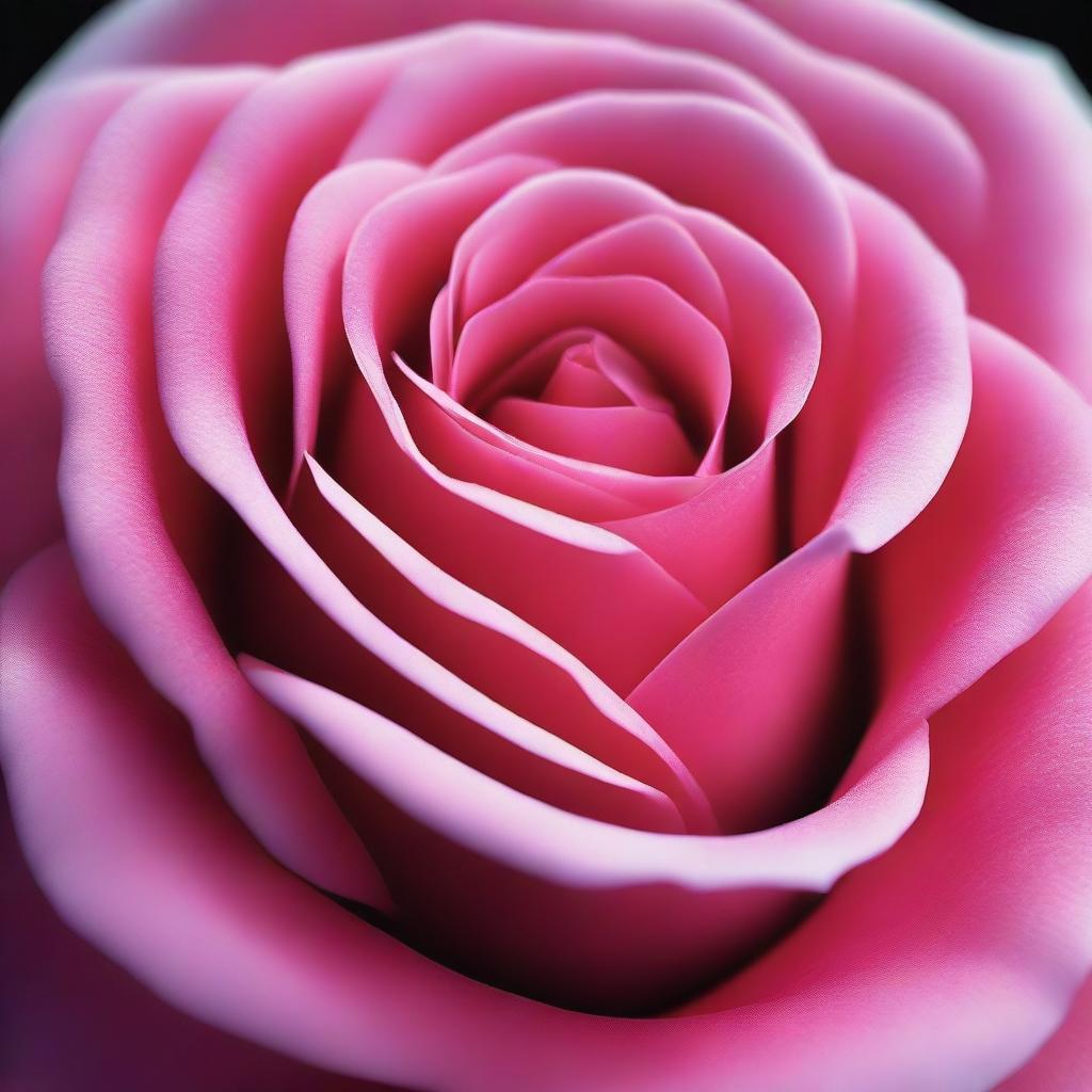 Una imagen digital de alta calidad que muestra una rosa única y hermosa