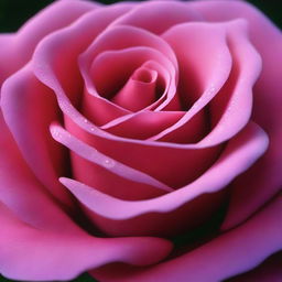 Una imagen digital de alta calidad que muestra una rosa única y hermosa