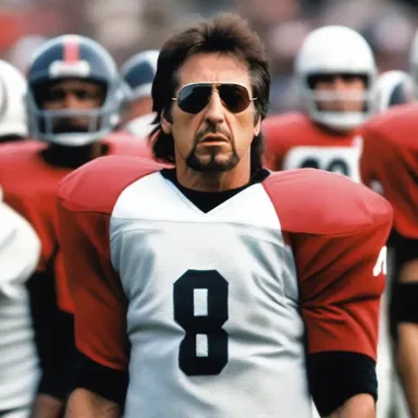In the movie 'Any Given Sunday', Al Pacino portrayed a tenacious and inspirational signal caller working to lead his team to victory.