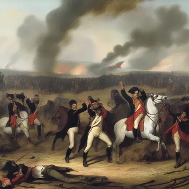 The decisive Battle of Waterloo marked the end of Napoleon's reign.