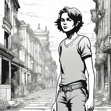 In the final chapter, the protagonist made a decisive choice that changed the course of the story with finality.