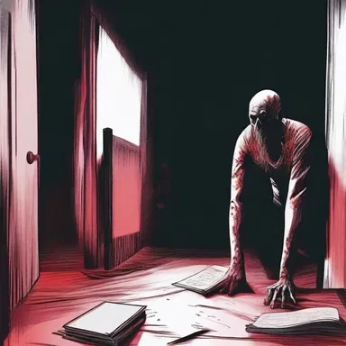 The horror novel induced guilt pangs in the readers as they witnessed the protagonist's gruesome actions.