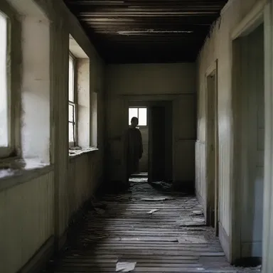 As the creepy sounds echoed through the old, decrepit house, a sense of miff washed over the protagonist.