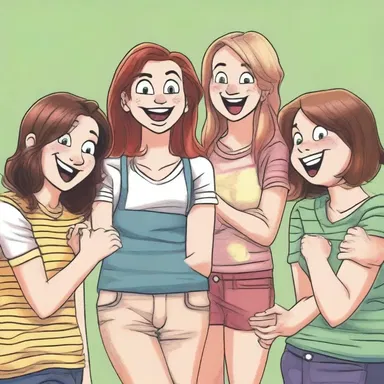 After being pranked for the umpteenth time, Sarah couldn't help but hold a mild miff towards her mischievous friends.