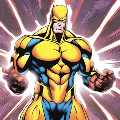 In the comic book series, the superhero's arch-nemesis uses nephralgia-inducing technology as a weapon.