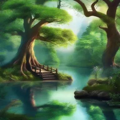 The magical realm in fantasy literature often showcases an enchanting environmental condition with mystical forests, enchanted creatures, and sparkling lakes.