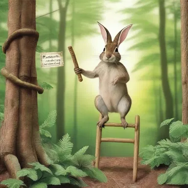 Why did the swamp rabbit bring a ladder to the party? Because it heard there would be high hops and lowlands to conquer!