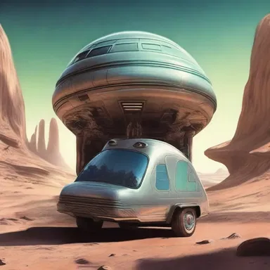 In the science fiction novel, a moving company is tasked with transporting alien artifacts from a distant planet.