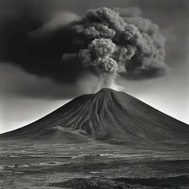 During the eruption of Mount Vesuvius in 79 AD, the volcano spewed out lava and ash with great force.