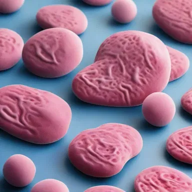 The doctor made a joke about granulation tissue, saying it was the body's way of making 'wound decorations'.