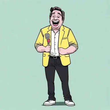 The comedian's stand-up routine cleverly incorporated a vertical hierarchy of humor, starting with light-hearted jokes and gradually building up to more edgy punchlines.