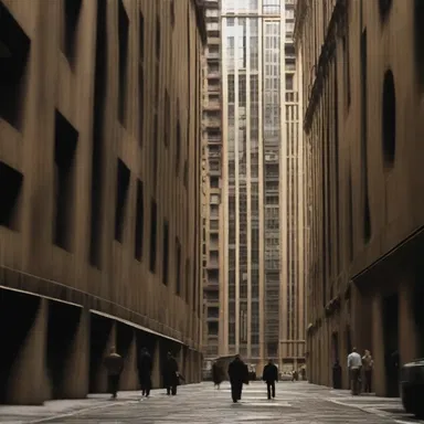 The film 'Inception' is known for its iconic scene where buildings in a cityscape start to rotate vertically.