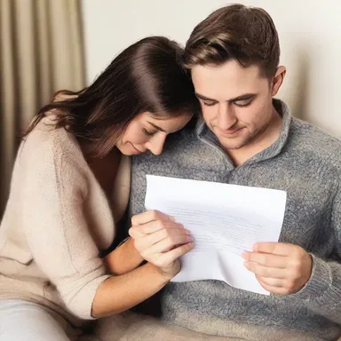 She couldn't help but glower at her partner after discovering the hidden love letters.