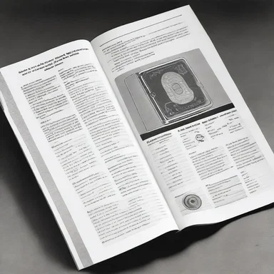 The science fiction novel included an instruction manual for the futuristic device used by the characters.