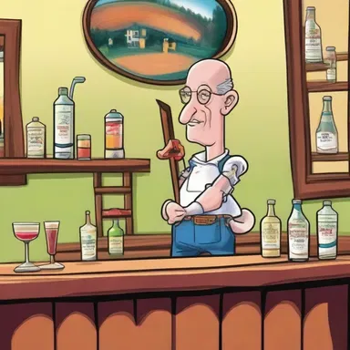 Why did the dunderhead bring a ladder to the bar? He heard the drinks were on the house!