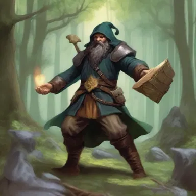 In the fantasy novel, the dunderhead was the unlikely hero who stumbled upon the magical artifact.