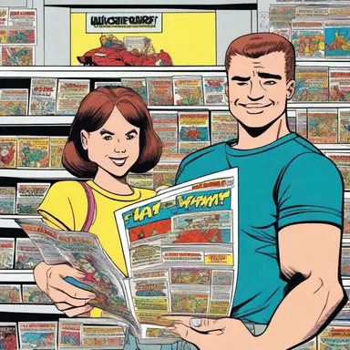 She knew her brother was inclined to collect comics, so she bought him the latest edition of his favorite series.