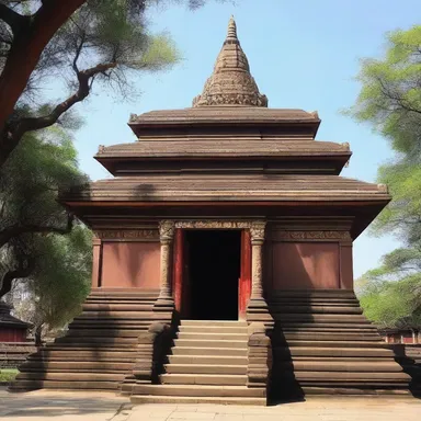 The temple was a place of worship for those inclined to follow the teachings of Buddhism.