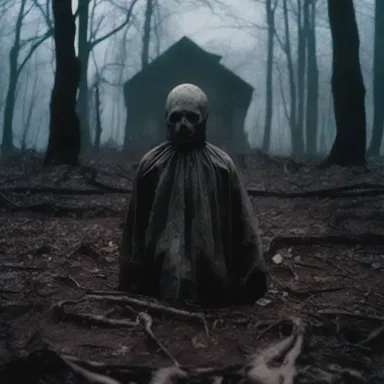 The horror movie depicted the haunting of an unburied body, creating a chilling atmosphere.