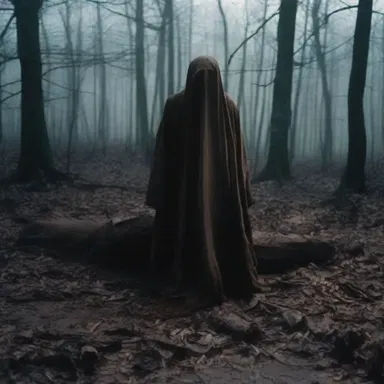 The horror movie depicted the haunting of an unburied body, creating a chilling atmosphere.