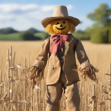 Why did the scarecrow win an award? Because he was outstanding in his field... and unavoidable!