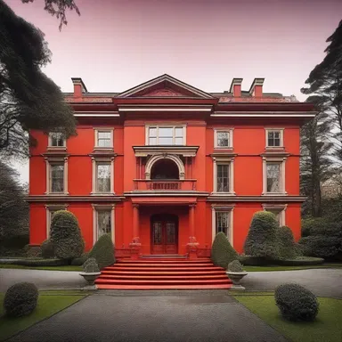 The extravagant mansion designed by the architect went bankrupt as it could not generate enough revenue to compensate for its red.