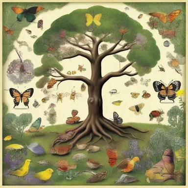 The heterotrophic nature of certain organisms is often compared to the belief in a divine power providing sustenance.
