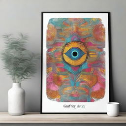 A high-quality digital art poster