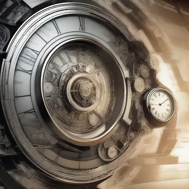 The author used futuristic technology in the story to freshen the concept of time travel.