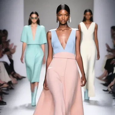 The designer freshened up the collection by incorporating trendy colors and modern silhouettes.