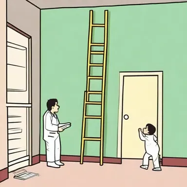 Why did the baby bring a ladder to the delivery room? Because it heard it was going to be delivered by cesarean section!