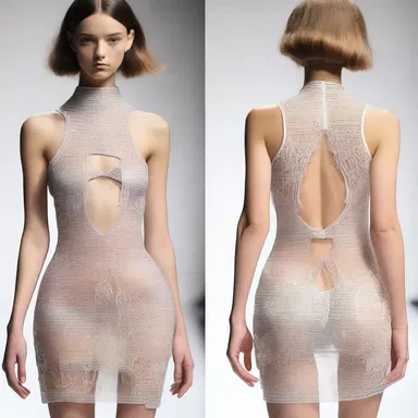 The designer decided to bowdlerize the revealing parts of the dress to make it more suitable for the fashion show.